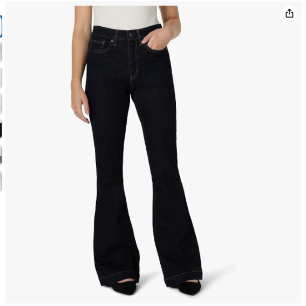 Women's Women's High Stretch High-Rise Flare Jean - Sz. 10